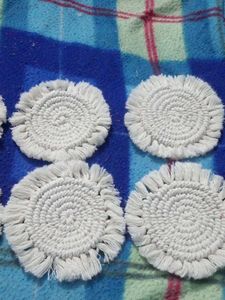 Macrame Coasters (Set of 6)