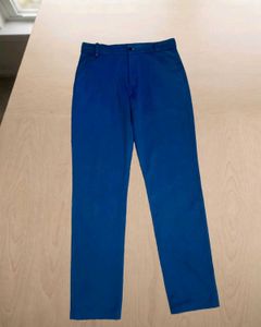 Vibrant Blue Men's Pants