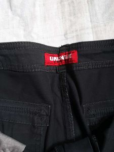 Men's Black Cargo Shorts