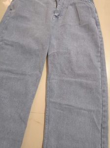 Light Wash Wide Leg Jeans