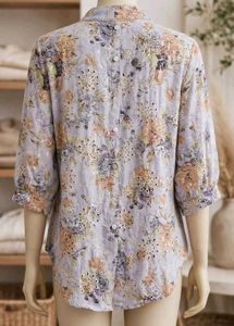 Floral Print Broderie Kurta