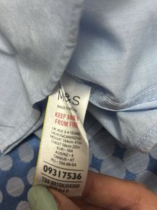 M&amp;S Cute Embroidered Shirt for Kids