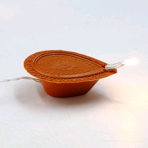 Brown Diya Light 2M Electric 21 Deepak