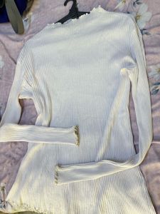 white top