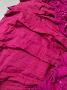 Vibrant Magenta Lehenga Set