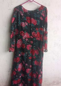 black long dress