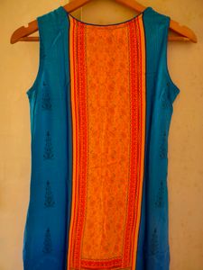 Long Sleeveless Kurti