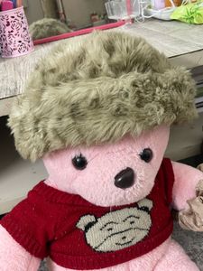 y2k fur winter cap