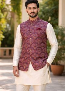 Patterned Waistcoat