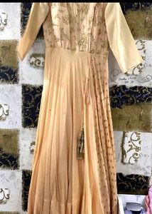 Meena Bazaar Ethnic Gown/heavy Anarkali Suit Set