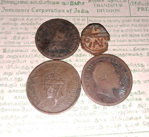 4 Ancient Indian Coin Collection