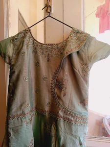 Beautiful Pastel colour Ethnic Gown