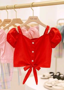 🔴FREE DELIVERY 🔴Cute Red Top For 6 To 8 Years