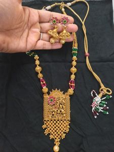 Beautiful Set With Jumkha Earrings