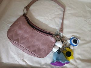Chic Pink Shoulder Bag