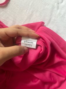 Pink Bodycon Urbanic Dress