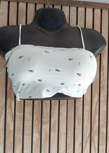 New Cute White Crop Top available in all sizes