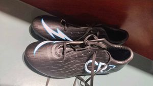 Black CR7 Soccer Cleats