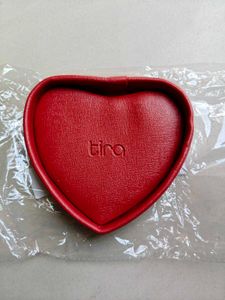 Tira Red Heart Jewelry Box