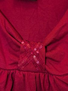 Royal Chic Red Dress From Westside