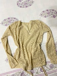 cute mesh lace top
