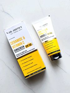 Dr. Sheth's Ceramide &amp; Vitamin C Sunscreen SPF 50