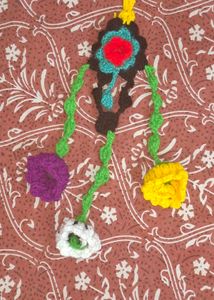 Handmade Crochet Flower Purse