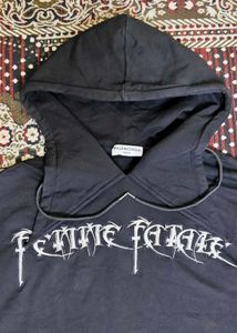 FEMME FATALE Hoodie 100% Original Rarest Balenciag