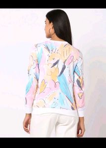 Stylish 'Hopeful' Graphic Print Sweatshirt
