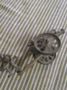Vintage Brass Cannon Figurine