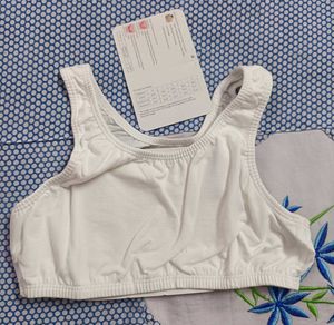 Jockey's Comfortable White Sports Bra