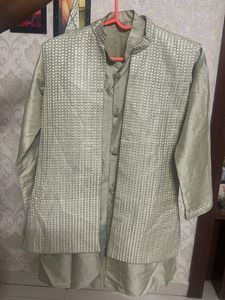 Boy’s Festive Kurta Set with Jacket