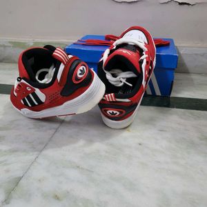 Adidas  adi2000 Red & White Sneakers
