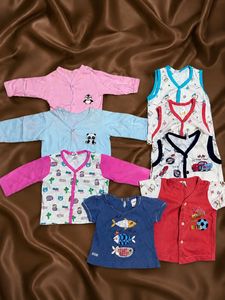 Donation – 8 Pcs Baby Clothes Combo | Cotton