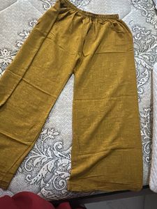 Golden Palazzo Pants