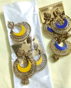 chaand Bali Jhumka Earrings