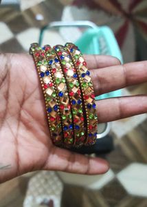 Embellished Bangle Set