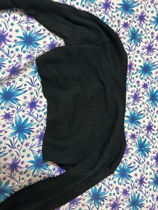 Urbanic Black Long Sleeve Top