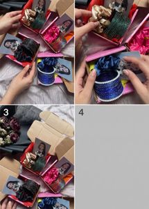 Ethnic Bangle & Scrunchie Gift Box