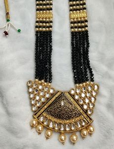 🆕Beautiful kundanjewelry+beads jewelry set.    jewelry, necklace, choker, kundanjewelry, jaipurjewelry, earrings, chain, beads, forever21,