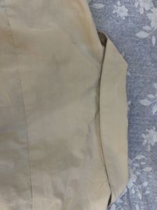 Stylish Beige Button-Up Crop Top