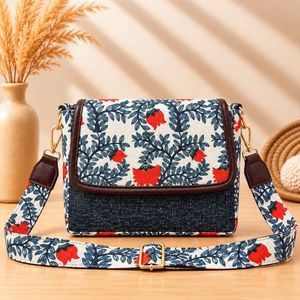 Jute Print Crossbody Bag