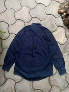Chaps X Ralph Lauren Dark Blue Button-Up Shirt