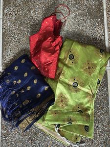 Elegant Lehenga Choli Set With Adjustable Size