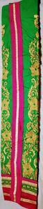 Embroidered suit fabric