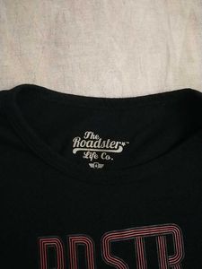 Black Roadster Graphic T-Shirt