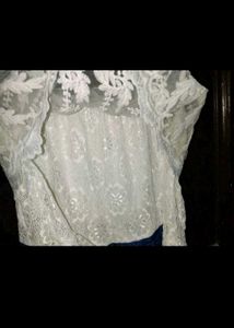 Lace Top &amp; Denim dress