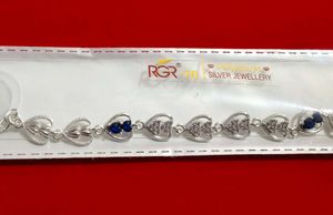 Heart Charm Bracelet pure silver