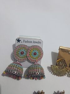 Combo Pack 3 Pear Ear Studs For Girls