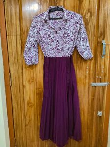 Stylish Pleated Dress